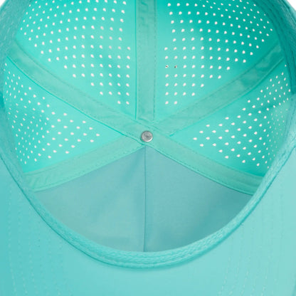 Baby Blue Monochrome Cursive Hat