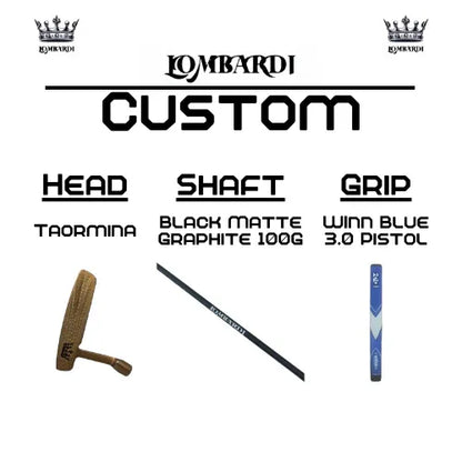 Lombardi Golf Custom Rose Gold Taormina Blade Golf Putter - GOLF LEAGUE