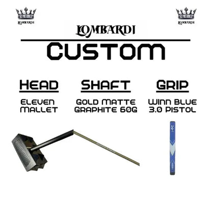 Lombardi Golf Custom Eleven Mallet Golf Putter - GOLF LEAGUE
