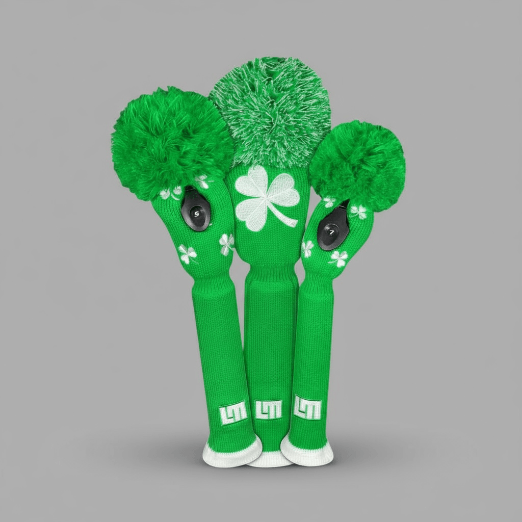 Lucky Shamrocks Headcover Set - Just4Golf