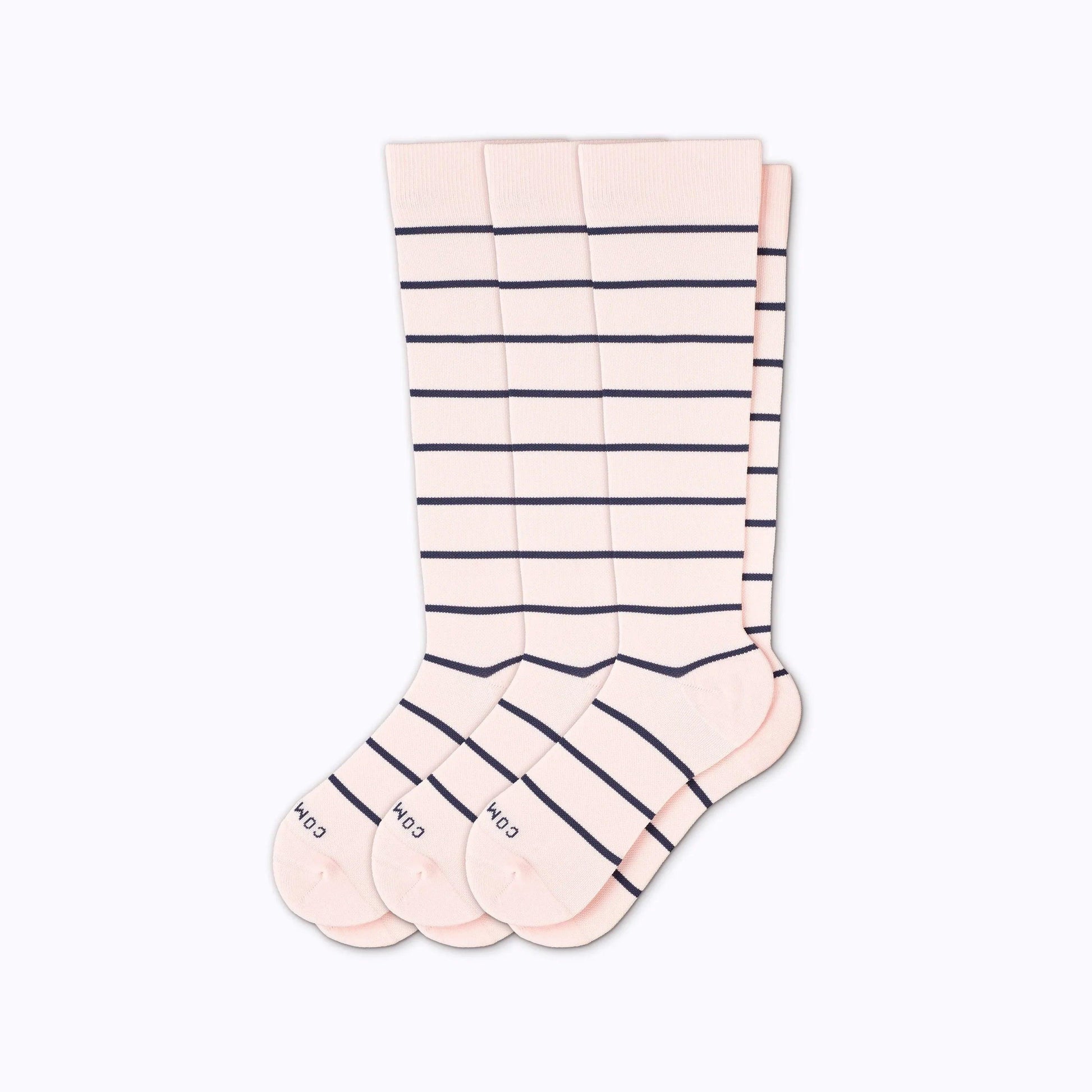 3P1-ST-2001-Stripes-Nylon_rose-navy_flat-lil - GOLF LEAGUE
