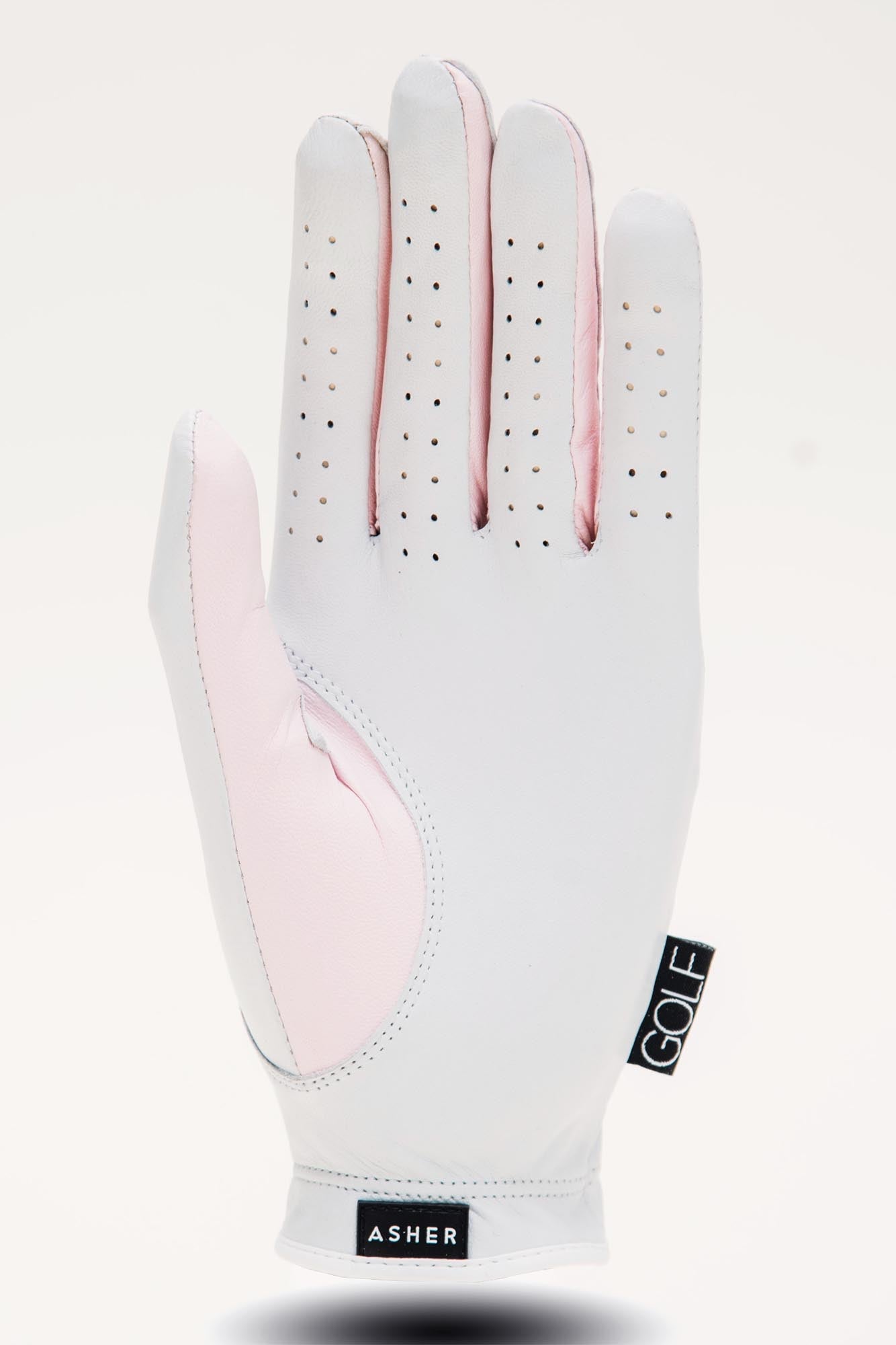 Golf Glove White Lip Logo