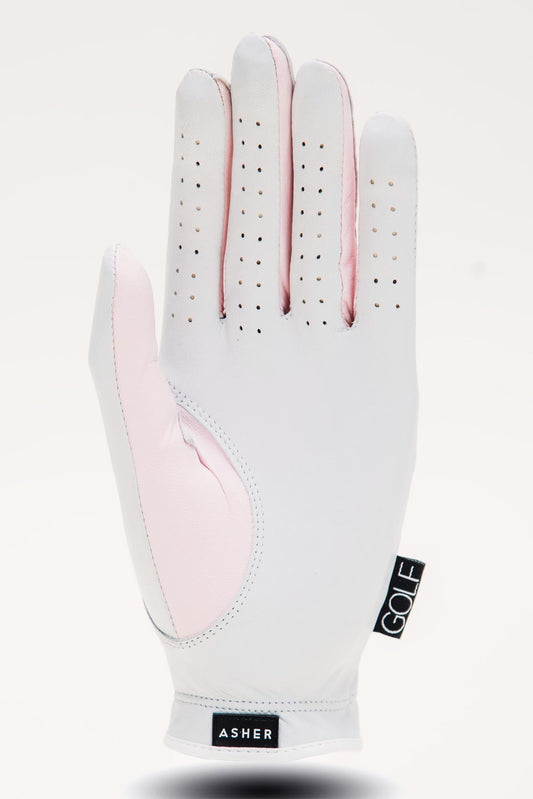 Golf Glove White Lip Logo