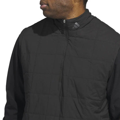 Adidas Ultimate365 Quilted DWR Half Zip Pullover
