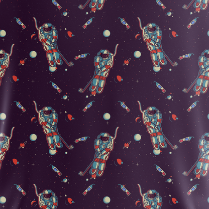 Outer Bounds | Space Astronaut Retro Golf Polo for Men