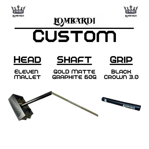 Lombardi Golf Custom Eleven Mallet Golf Putter - GOLF LEAGUE