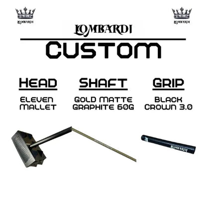 Lombardi Golf Custom Eleven Mallet Golf Putter - GOLF LEAGUE