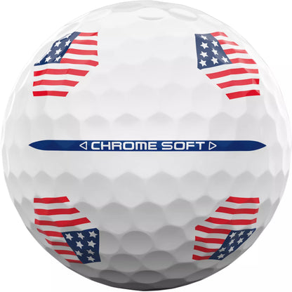 Callaway 2024 Chrome Soft USA TruTrack Golf Balls