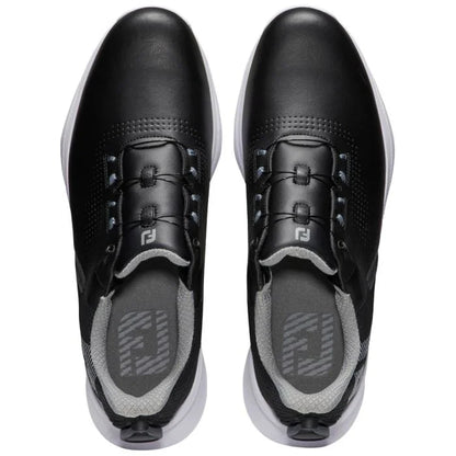 FootJoy Fuel BOA Golf Shoes - Black/Black/Blue 55449