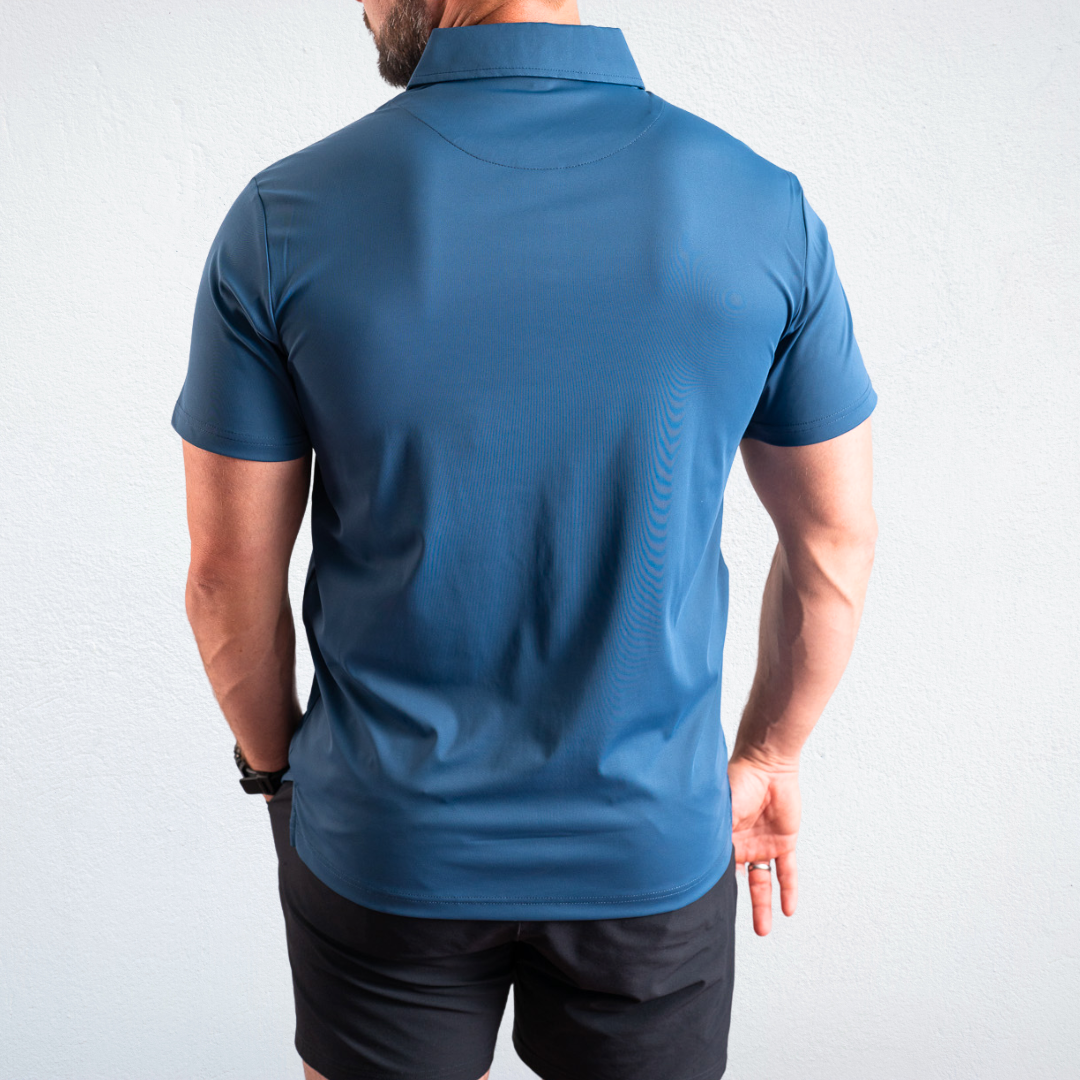 Blue Steel Performance Polo