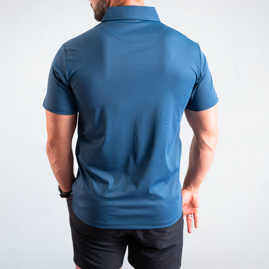 Blue Steel Performance Polo