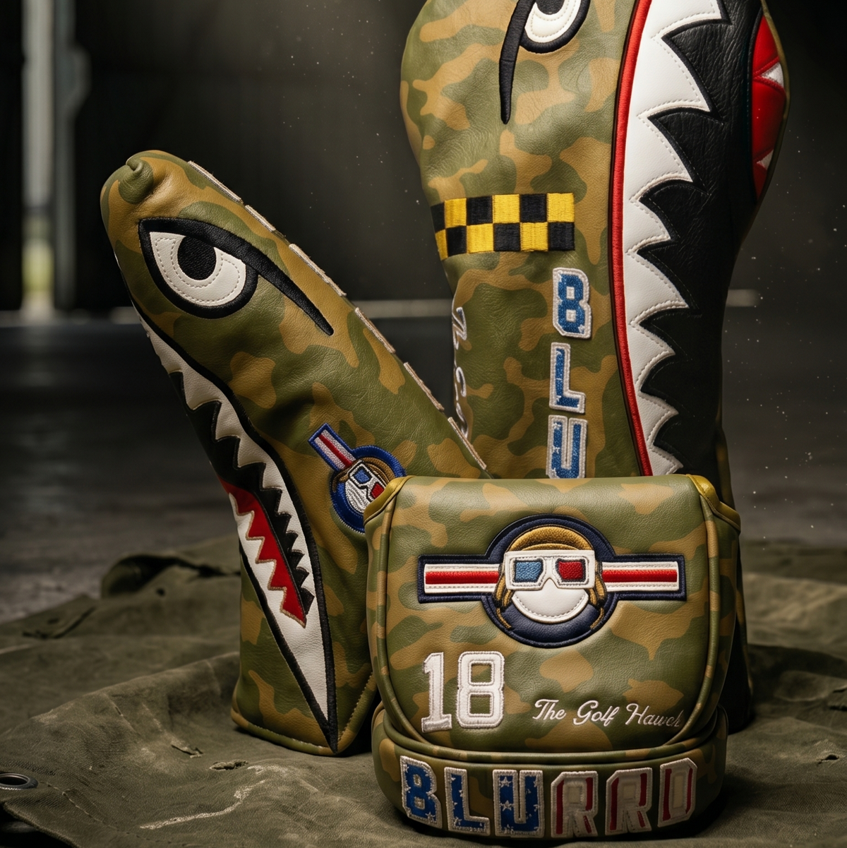 THE GOLF HAWK BLADE HEADCOVER