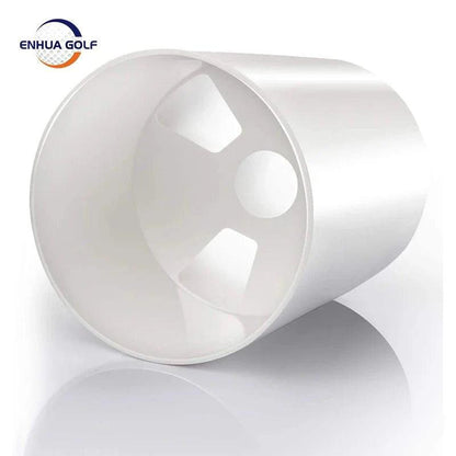 4'' White Plastic Golf Hole Cup