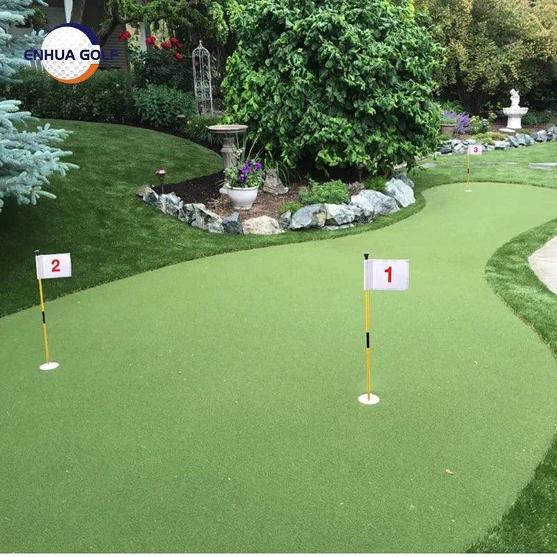 4'' White Plastic Golf Hole Cup
