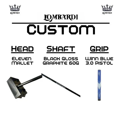 Lombardi Golf Custom Eleven Mallet Golf Putter - GOLF LEAGUE