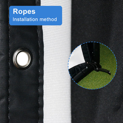 Albatross 13 Golf Simulator Enclosure - Standard Depth