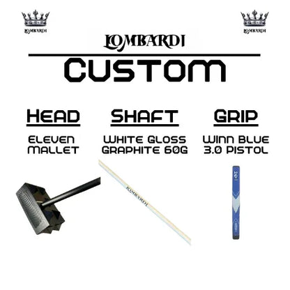 Lombardi Golf Custom Eleven Mallet Golf Putter - GOLF LEAGUE