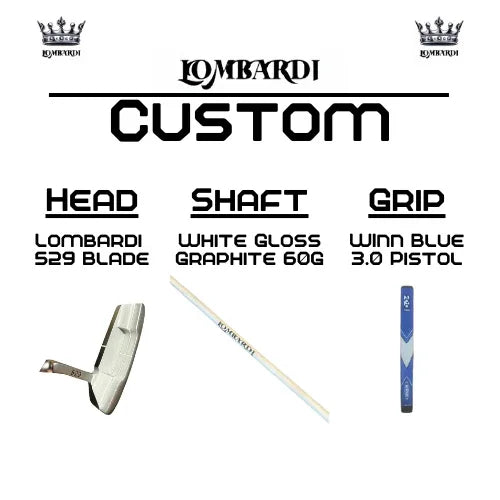 Lombardi Golf Custom 529 Blade Golf Putter - GOLF LEAGUE