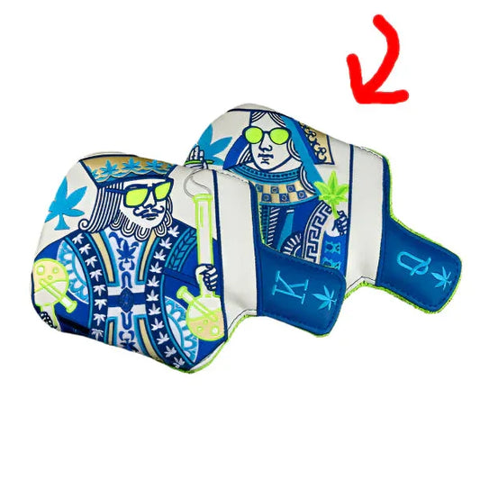 Swag Golf - Blueberry Kush Queen Mallet Putter Headcover *opened, no bag* - GOLF LEAGUE