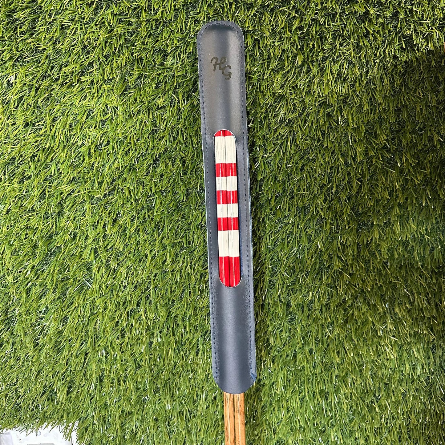 See Through Leather Cover (Navy)