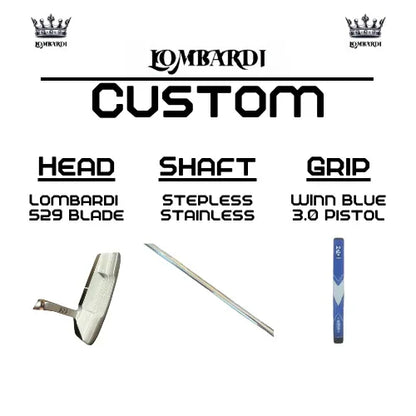 Lombardi Golf Custom 529 Blade Golf Putter - GOLF LEAGUE
