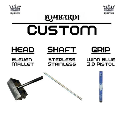 Lombardi Golf Custom Eleven Mallet Golf Putter - GOLF LEAGUE