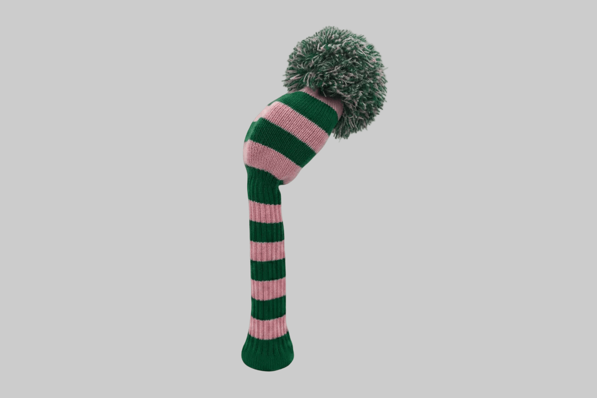 Pink & Green Fairway Wood Headcover - Just4Golf