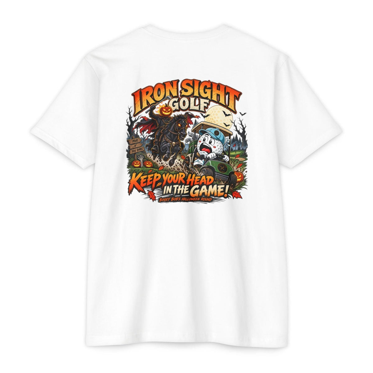 Bogey Bob Halloween Golf Graphic Tee
