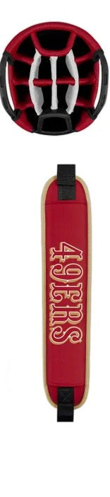 WinCraft - San Francisco 49ers Cooler Golf Bag - Limited Supply
