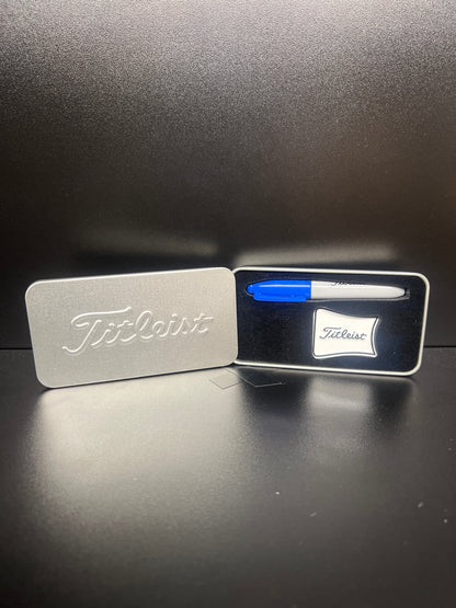 Titleist Ball Marker and Sharpie Set
