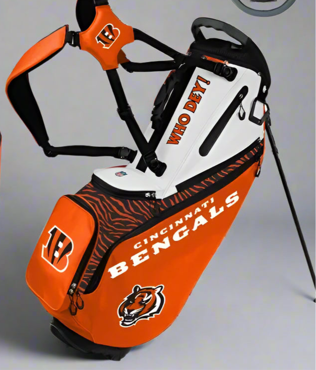 WinCraft - Cincinnati Bengals Back Nine Stand Golf Bag