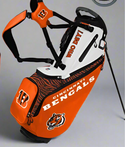 WinCraft - Cincinnati Bengals Back Nine Stand Golf Bag