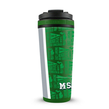 The College Vault - Michigan State Spartans 4D Ice Shaker