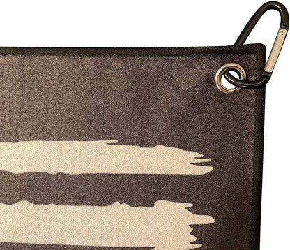 Microfiber Golf Towels - Police Thin Blue Line Golf Towel with Carabiner Clip - Cool Gift Idea