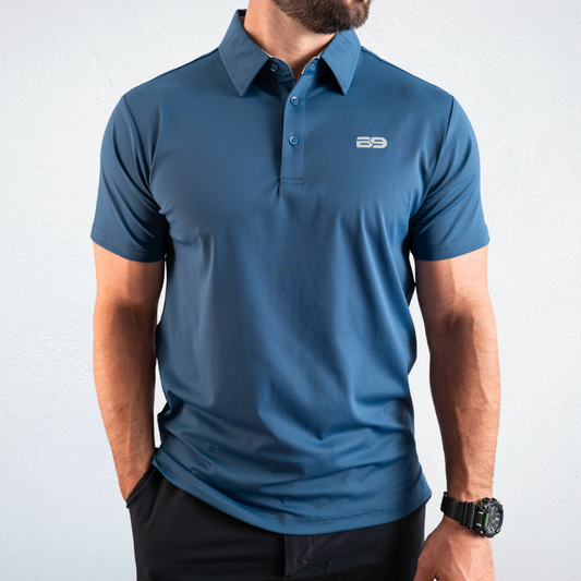 Blue Steel Performance Polo