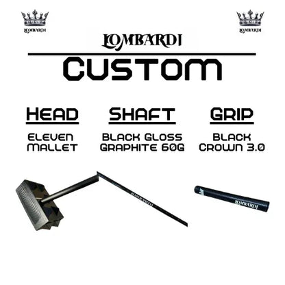 Lombardi Golf Custom Eleven Mallet Golf Putter - GOLF LEAGUE