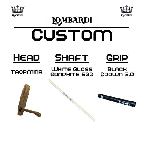 Lombardi Golf Custom Rose Gold Taormina Blade Golf Putter - GOLF LEAGUE