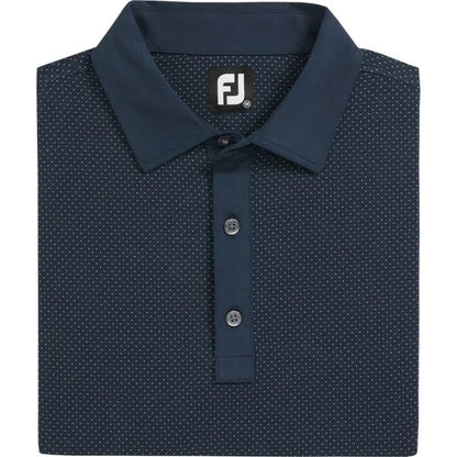 FootJoy Jacquard Dot Lisle Golf Polo