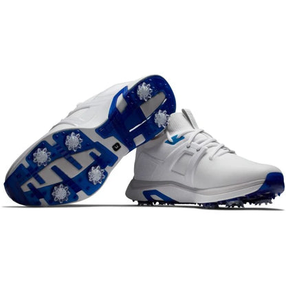 FootJoy HyperFlex Golf Shoes - White/Blue 51118