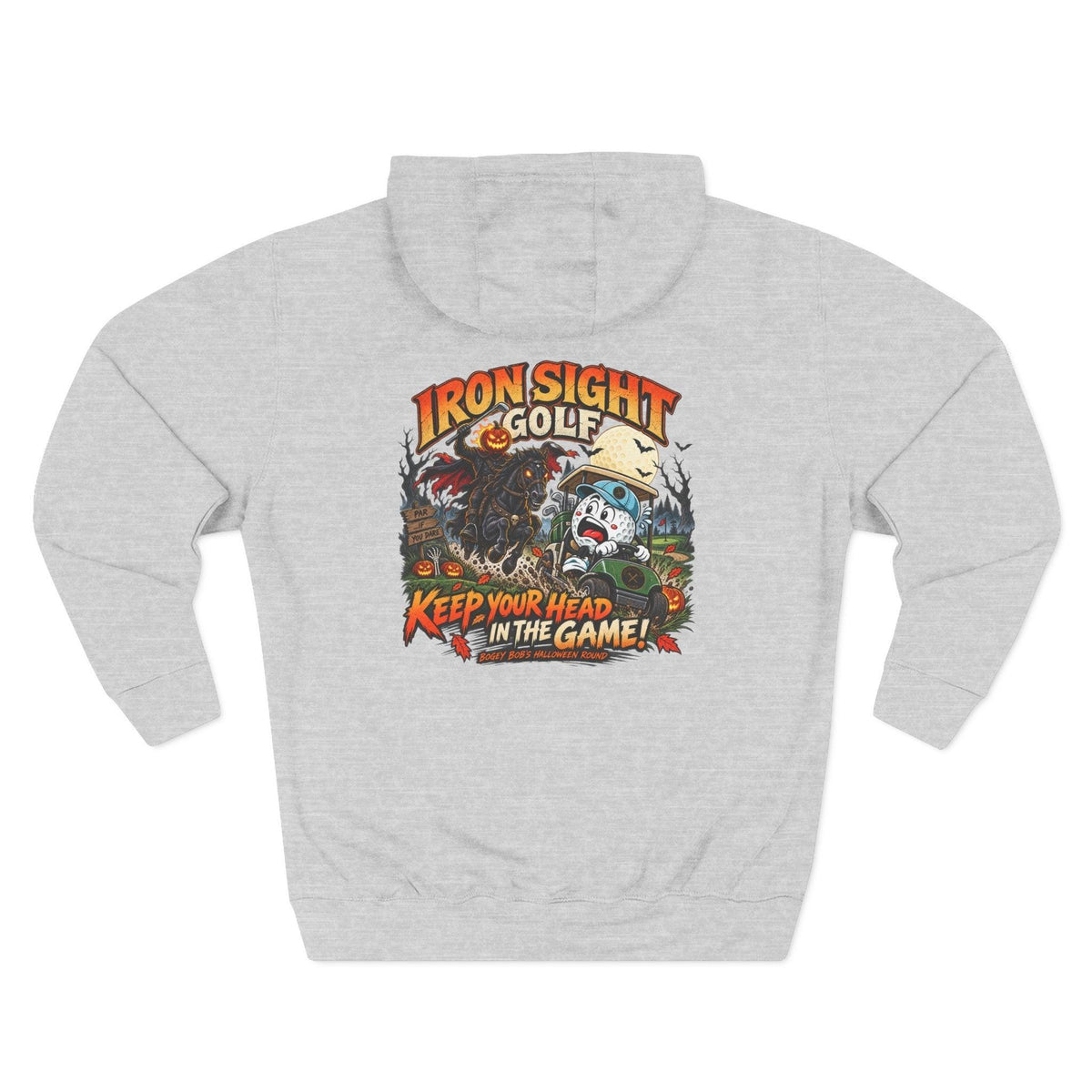 Bogey Bob Halloween Hoodie - Keep Your Head in the Game