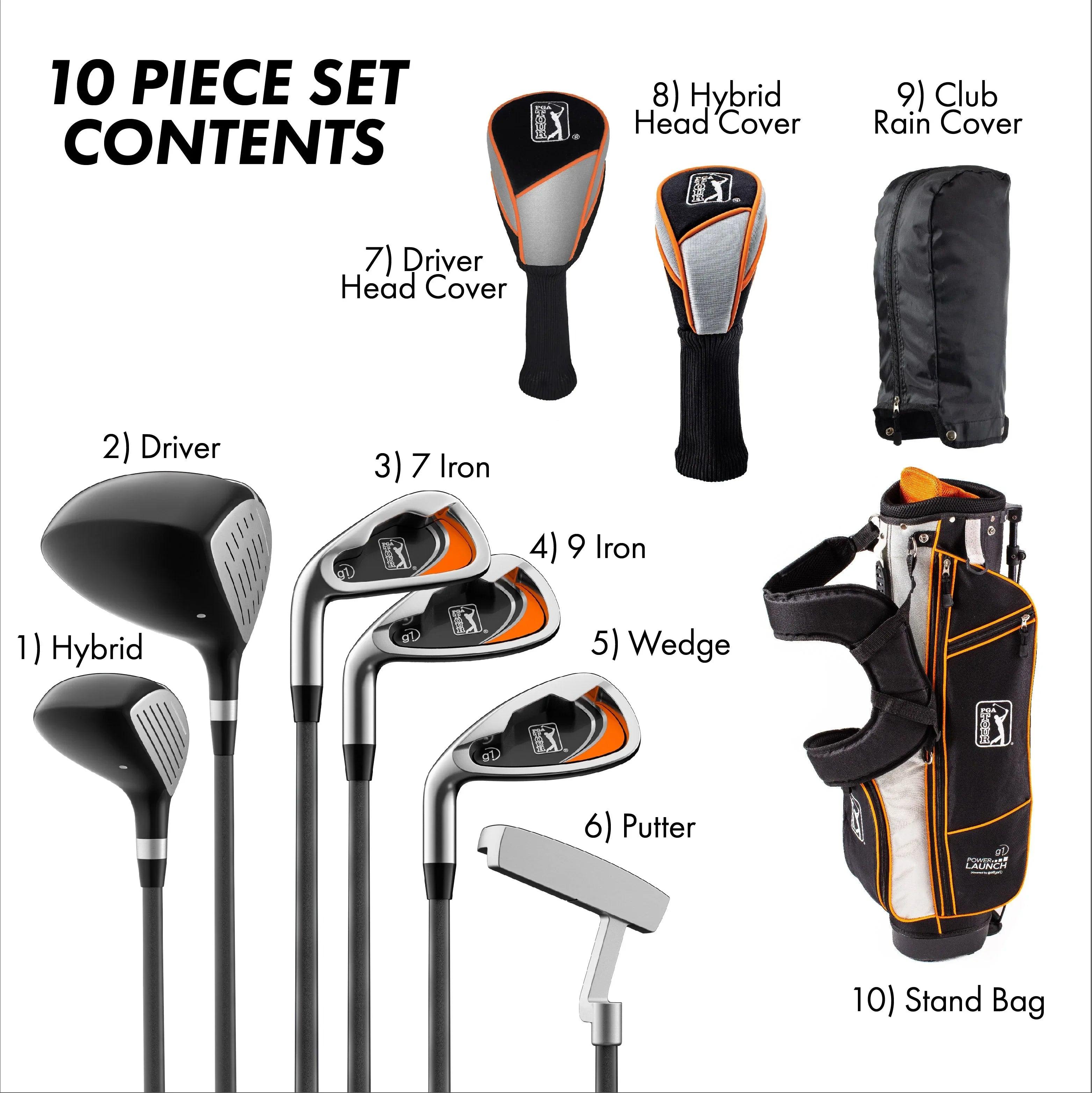 541-Orange-10-Piece-LeftHanded-Amazon-02 - GOLF LEAGUE