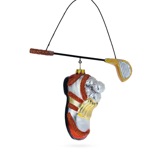 Golf Essentials Glass Christmas Ornament - GOLF LEAGUE