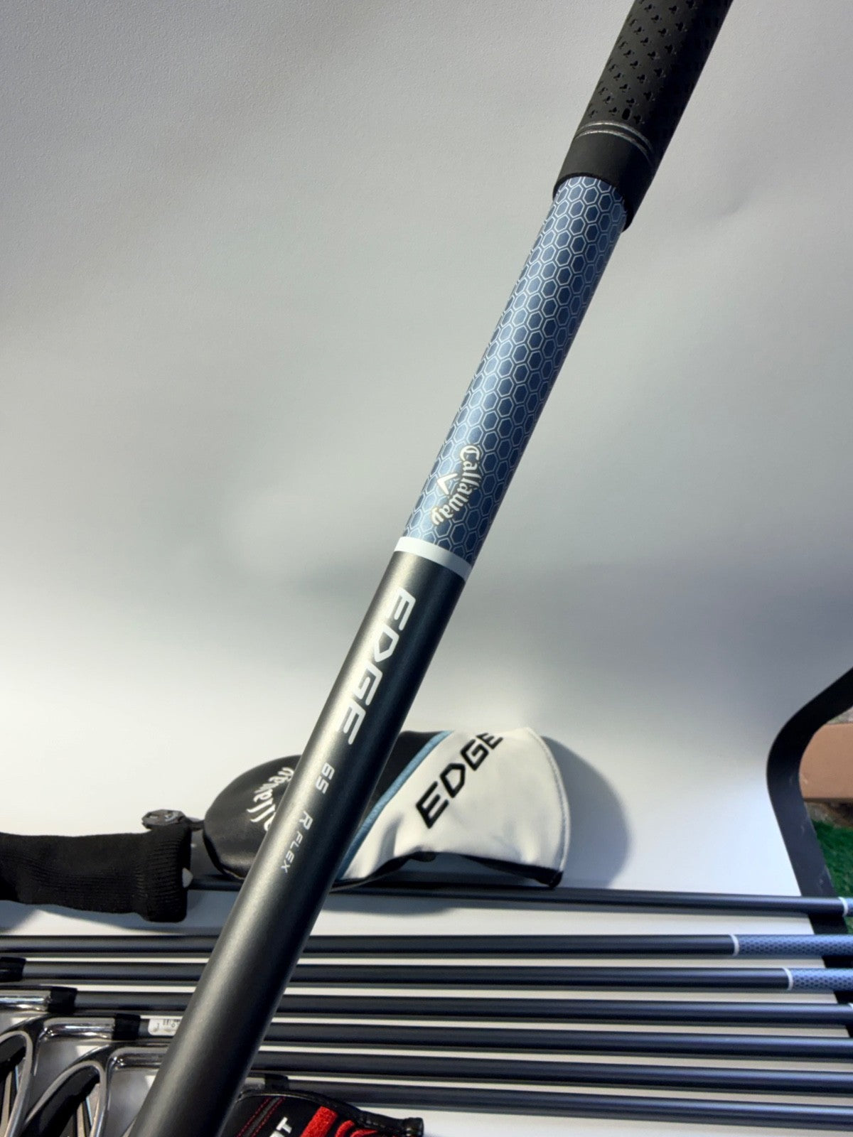 Callaway Edge RH Complete Set Regular Flex Steel 10 Clubs Driver 3W Hyb Putter