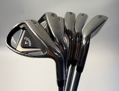 Callaway Edge RH Complete Set Regular Flex Steel 10 Clubs Driver 3W Hyb Putter
