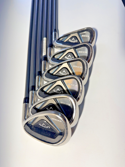 Callaway Edge Graphite Complete Set Mens 10 Clubs Driver 3W Hybrid + Putter RH (Used)