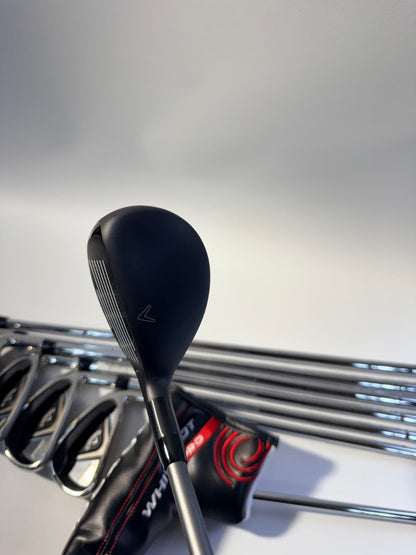 Callaway Edge RH Complete Set Regular Flex Steel 10 Clubs Driver 3W Hyb Putter