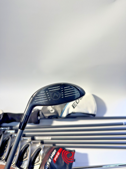 Callaway Edge Graphite Complete Set Mens 10 Clubs Driver 3W Hybrid + Putter RH (Used)
