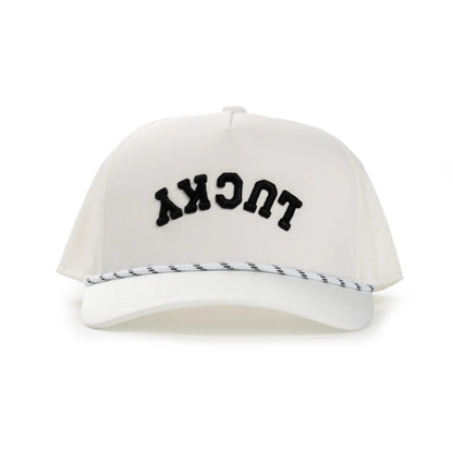 White Upside Down Hat