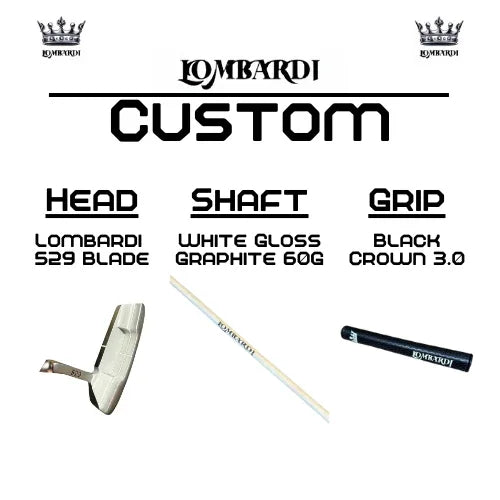 Lombardi Golf Custom 529 Blade Golf Putter - GOLF LEAGUE