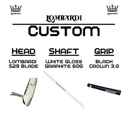 Lombardi Golf Custom 529 Blade Golf Putter - GOLF LEAGUE